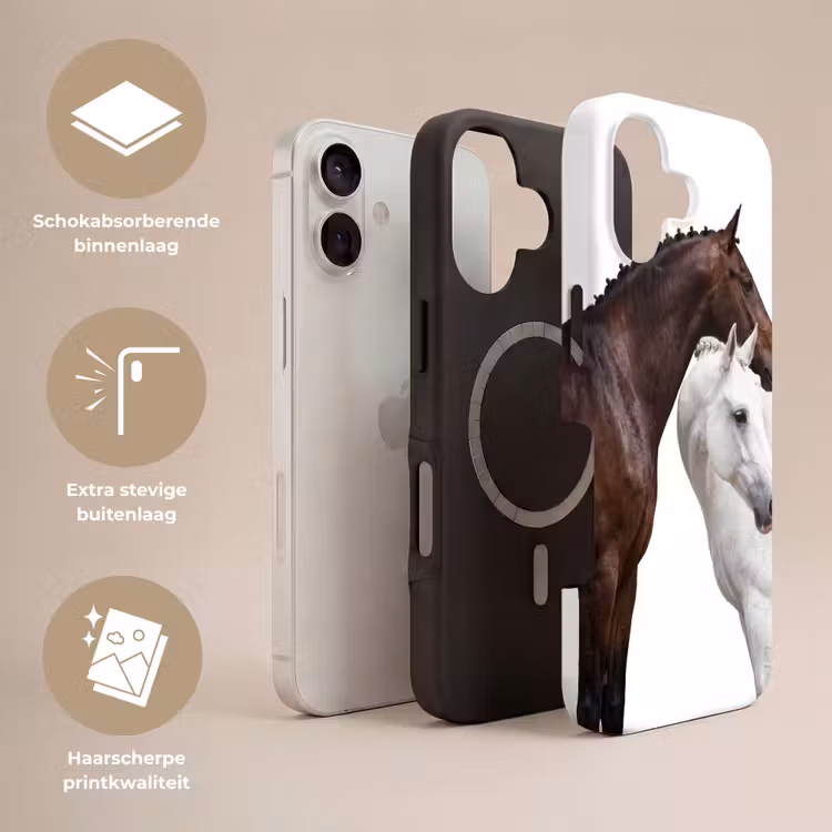 Paard - Modern - Balans Toughcase MagSafe Apple iPhone 17 klein -USP_Lagen_NL