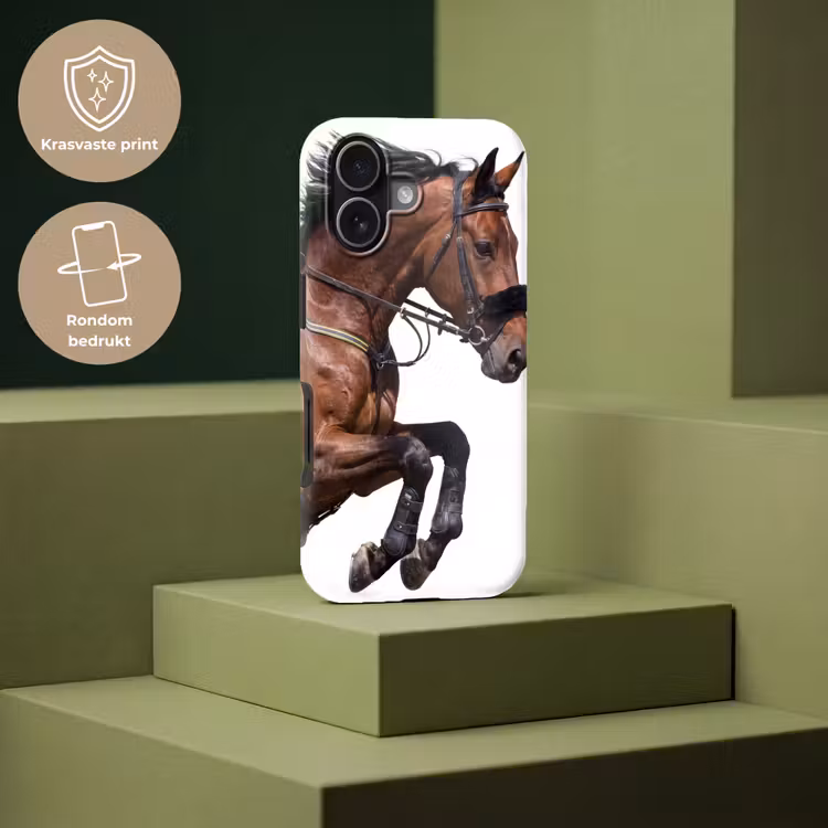 Paard - Springen - Modern Toughcase MagSafe Apple iPhone 17 klein -USP_PrintM_NL
