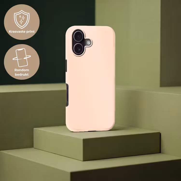 Pale - Peach - Nude Toughcase MagSafe Apple iPhone 17 klein 1017 -USP_PrintM_NL