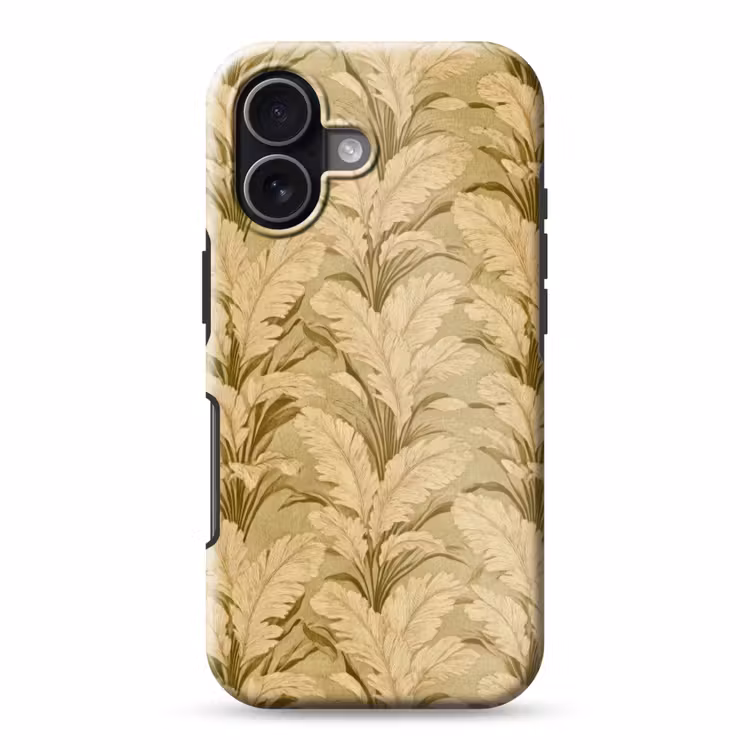 Palmbladeren - Klassiek - Groen Toughcase MagSafe Apple iPhone 17 klein 1017 -3d