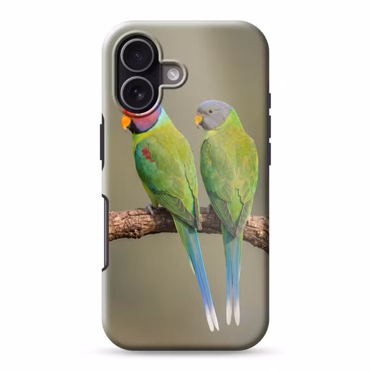 Papagaai - Tak - Natuur - Kleurrijk Toughcase MagSafe Apple iPhone 17 klein -3d
