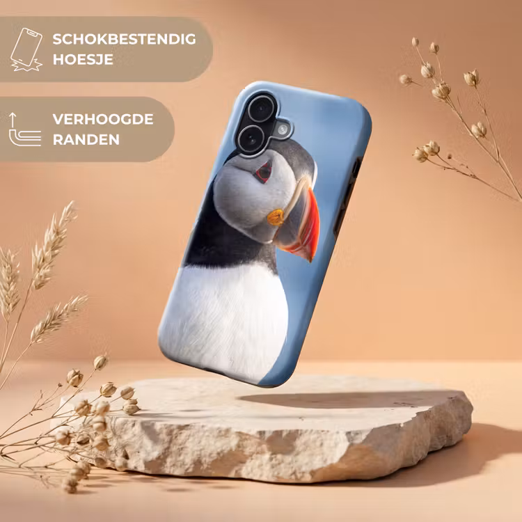 Papegaaiduiker - Portret - Natuur Toughcase MagSafe Apple iPhone 17 klein -USP_RandenV_NL