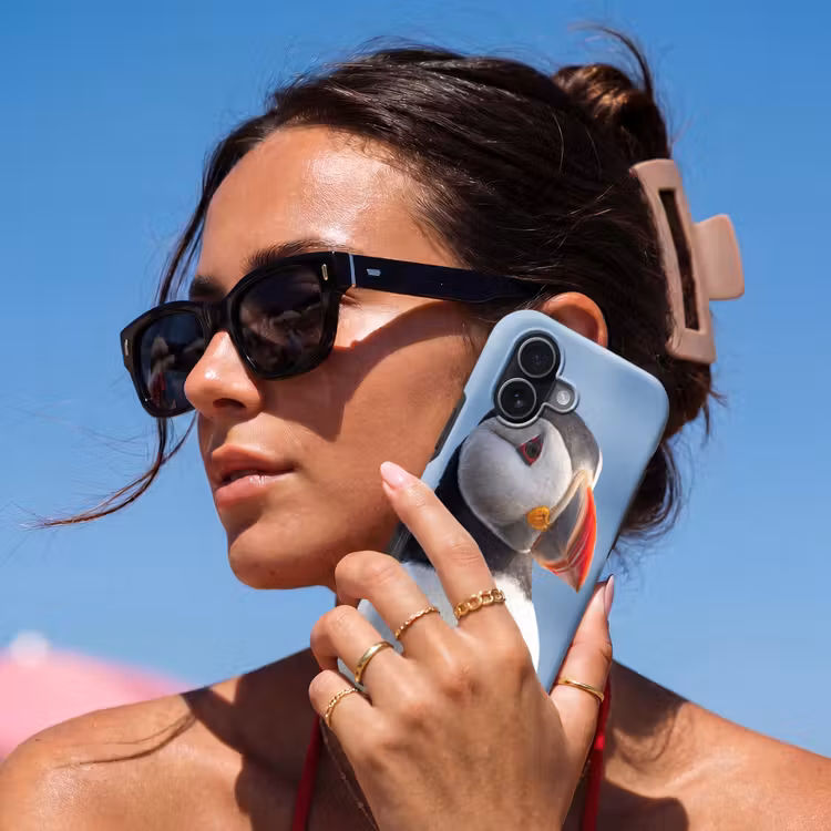 Papegaaiduiker - Portret - Natuur Toughcase MagSafe Apple iPhone 17 klein -Sfeer2V
