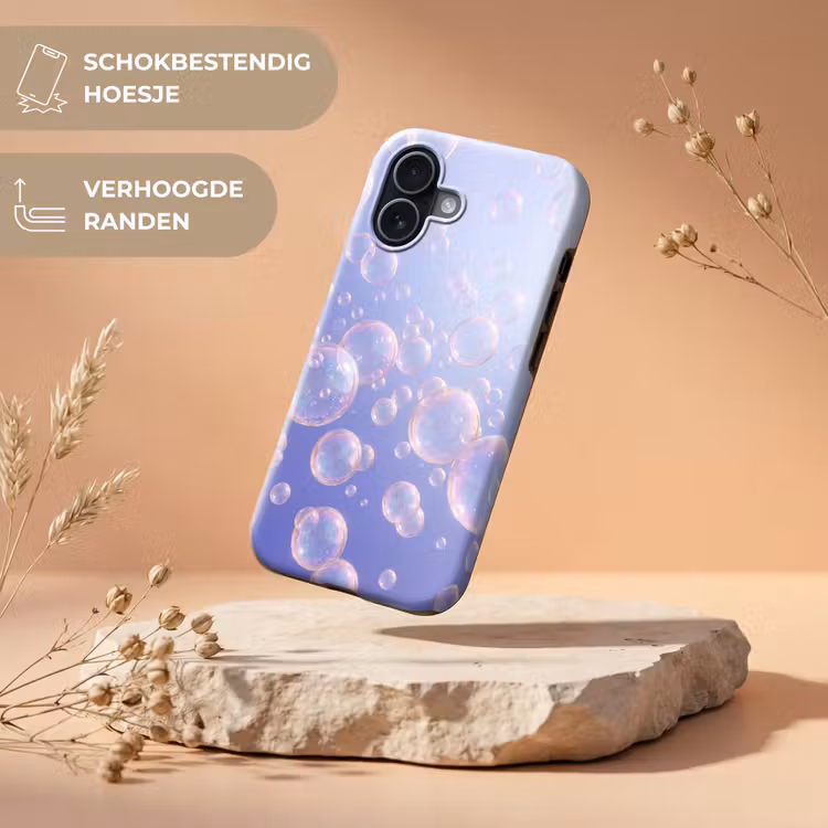 Pastel - Bubbels - Dromerig Toughcase MagSafe Apple iPhone 17 klein -USP_RandenV_NL
