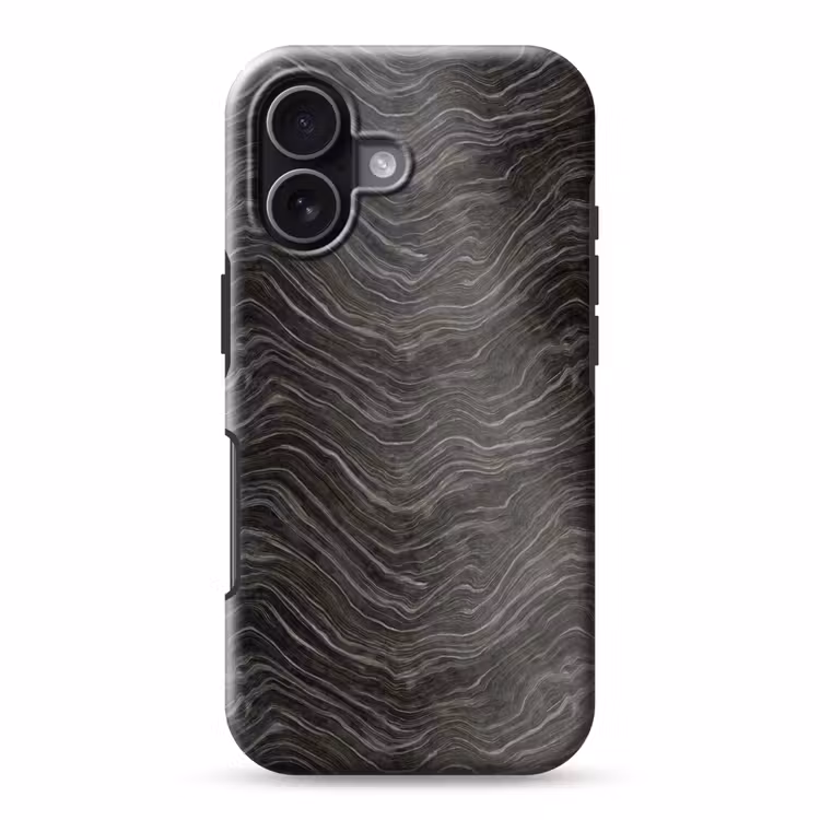 Patroon - Contrast - Antraciet Toughcase MagSafe Apple iPhone 17 klein 1017 -3d
