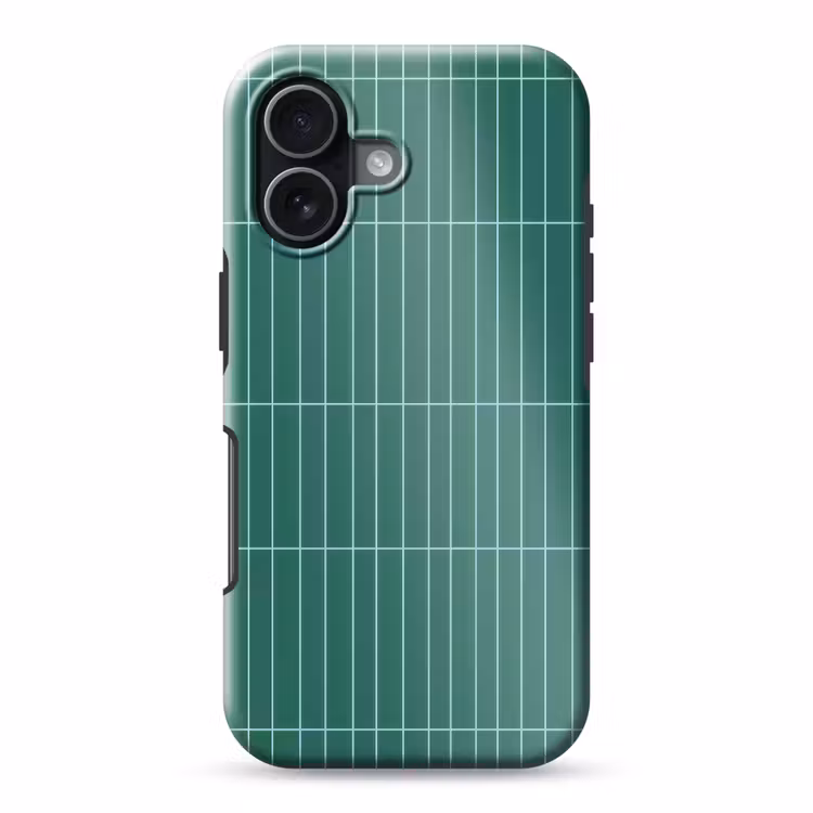 Patroon - Tegel - Saliegroen Toughcase MagSafe Apple iPhone 17 klein 1017 -3d