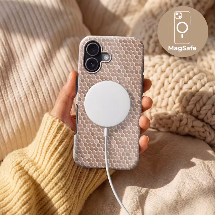 Penny - Mozaïek - Oudroze - Terracotta Toughcase MagSafe Apple iPhone 17 klein 1017 -USP_MagsafeV