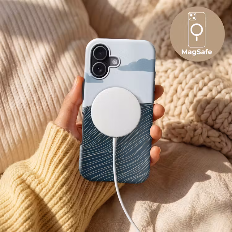Persoon - Surfen - Oceaan - Natuur - Modern Toughcase MagSafe Apple iPhone 17 klein -USP_MagsafeV