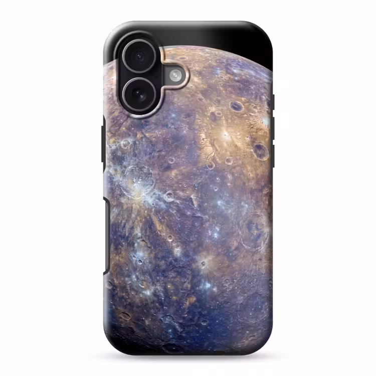 Telefoonhoesje Toughcase - Planeet - Kraters - Ruimte - Planeet - Kraters - Ruimte Toughcase MagSafe Apple iPhone 17 klein