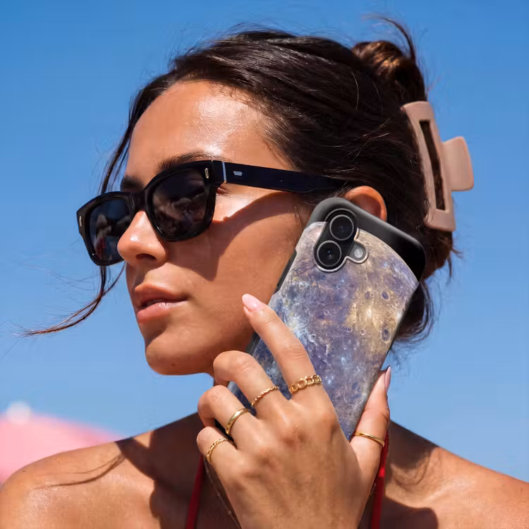 Telefoonhoesje Toughcase - Planeet - Kraters - Ruimte - Planeet - Kraters - Ruimte Toughcase MagSafe Apple iPhone 17 klein
