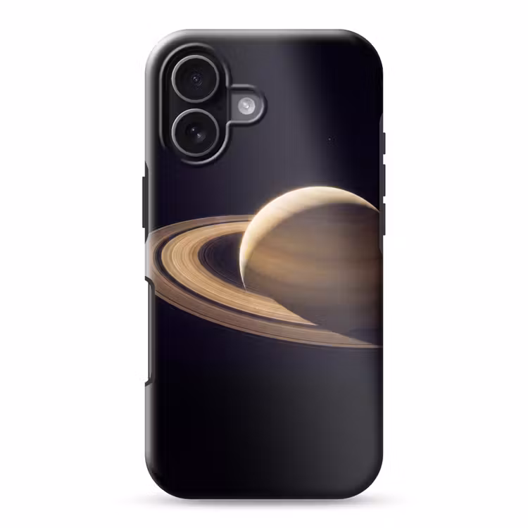 Telefoonhoesje Toughcase - Planeet - Ringen - Ruimte - Planeet - Ringen - Ruimte Toughcase MagSafe Apple iPhone 17 klein