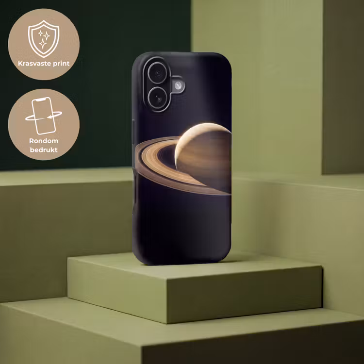 Telefoonhoesje Toughcase - Planeet - Ringen - Ruimte - Planeet - Ringen - Ruimte Toughcase MagSafe Apple iPhone 17 klein