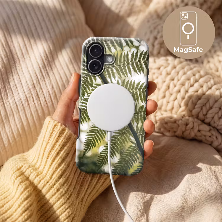 Plant - Blad - Natuur - Groen - Detail Toughcase MagSafe Apple iPhone 17 klein -USP_MagsafeV