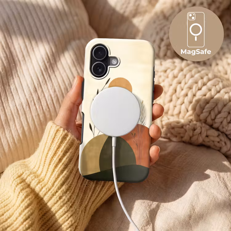Planten - Abstract - Vormen Toughcase MagSafe Apple iPhone 17 klein -USP_MagsafeV