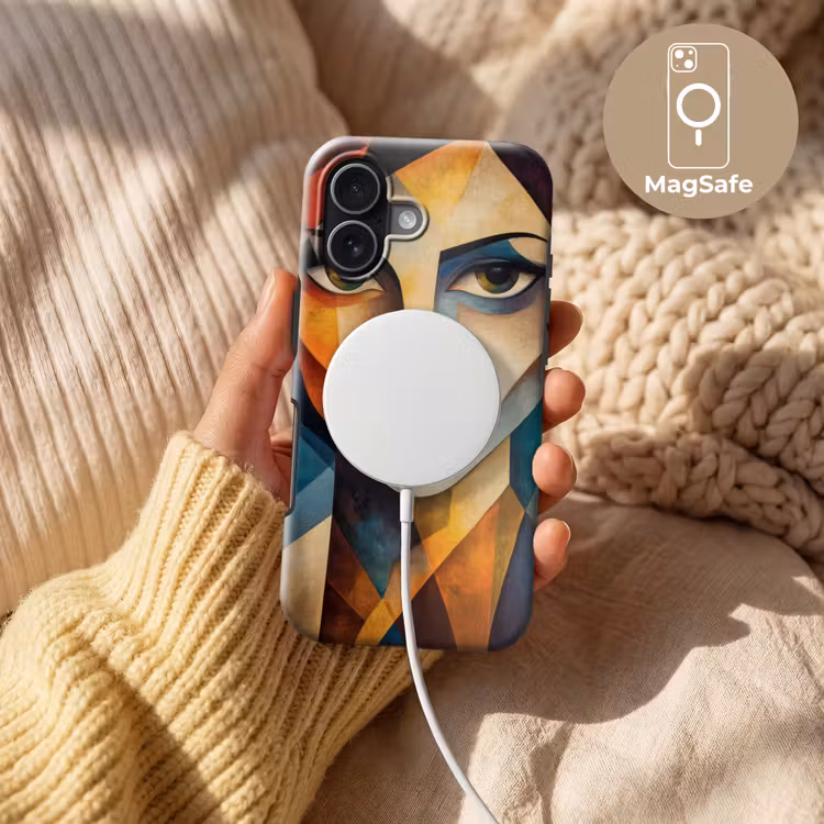Portret - Abstract - Vormen Toughcase MagSafe Apple iPhone 17 klein -USP_MagsafeV
