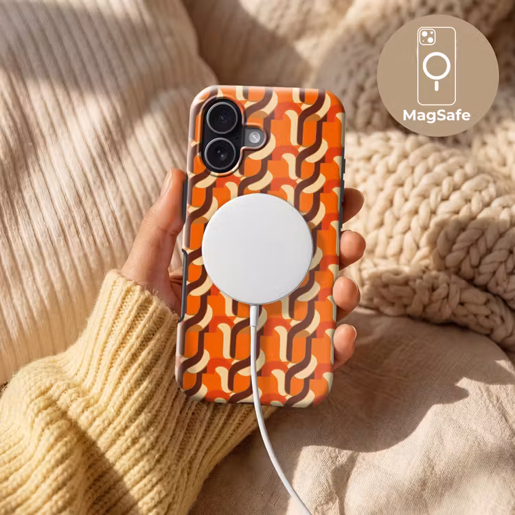 Retro - Modern - Kleurrijk Toughcase MagSafe Apple iPhone 17 klein 1017 -USP_MagsafeV