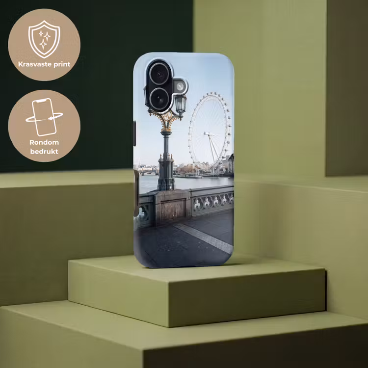 Reuzenrad - Londen - Stad - Architectuur - Brug Toughcase MagSafe Apple iPhone 17 klein -USP_PrintM_NL