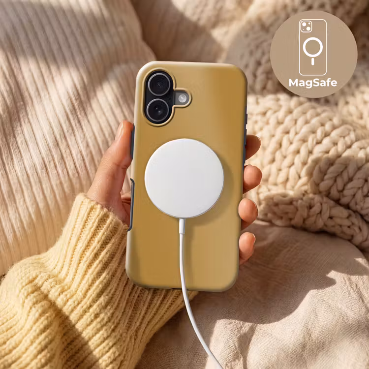 Rhythmic - Ochre - Geel Toughcase MagSafe Apple iPhone 17 klein 1017 -USP_MagsafeV