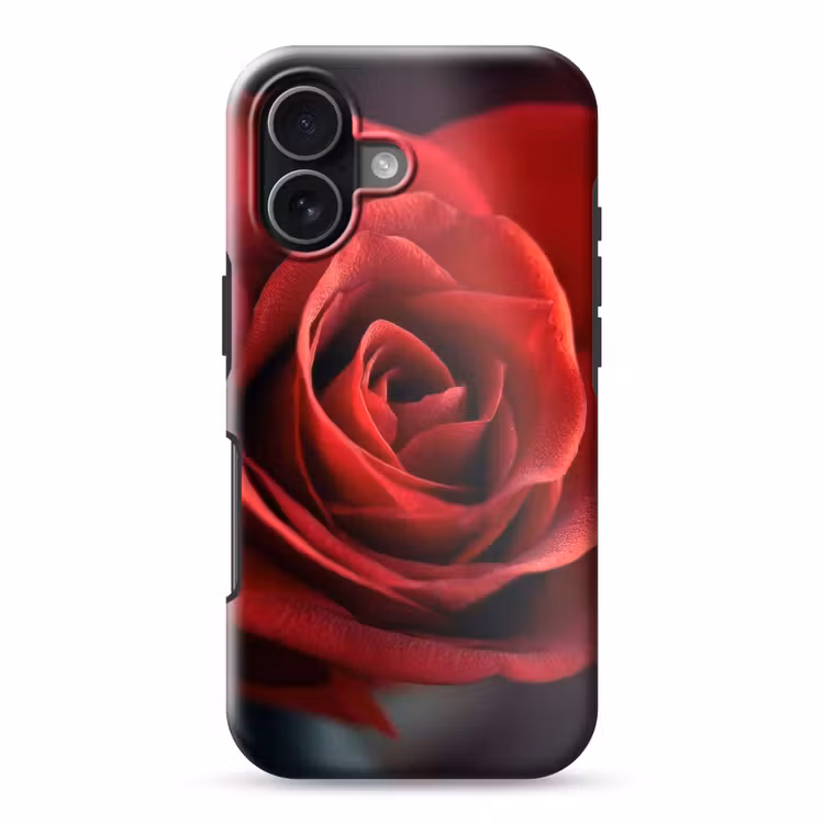 Rood - Roos - Romantisch Toughcase MagSafe Apple iPhone 17 klein -3d