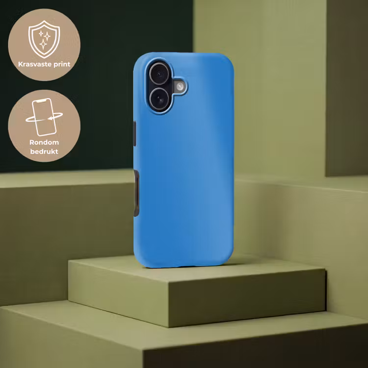 Royal - Blue - Blauw Toughcase MagSafe Apple iPhone 17 klein 1017 -USP_PrintM_NL