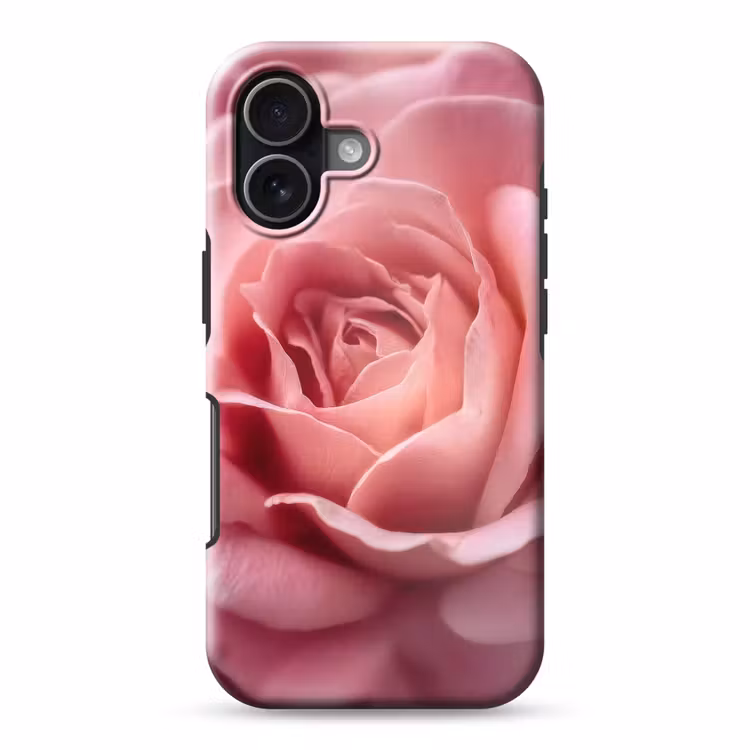 Roze - Roos - Romantisch Toughcase MagSafe Apple iPhone 17 klein -3d