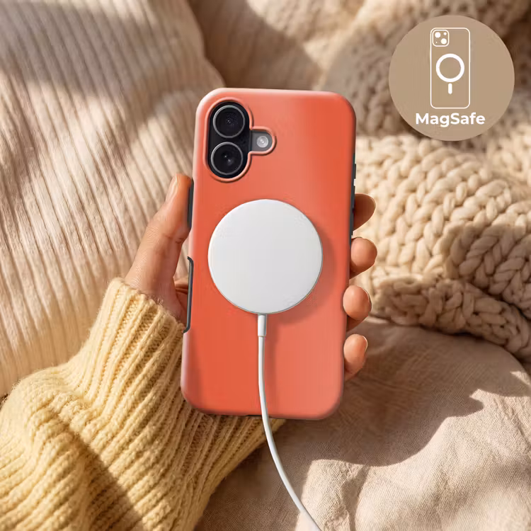 Rustic - Clay - Oranje Toughcase MagSafe Apple iPhone 17 klein 1017 -USP_MagsafeV