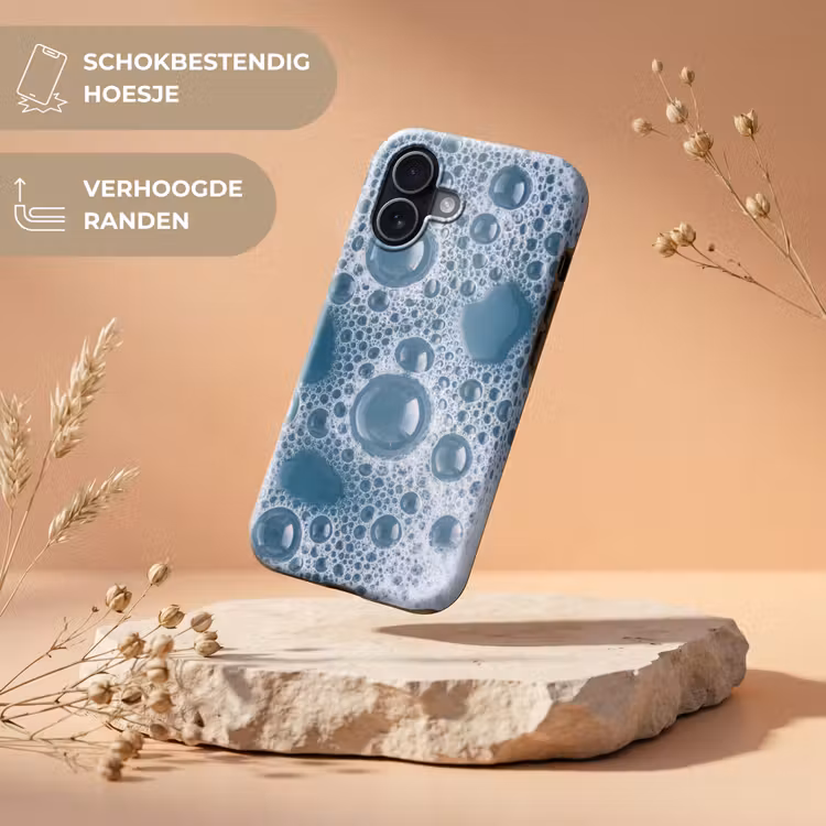 Schuim - Water - Textuur Toughcase MagSafe Apple iPhone 17 klein -USP_RandenV_NL