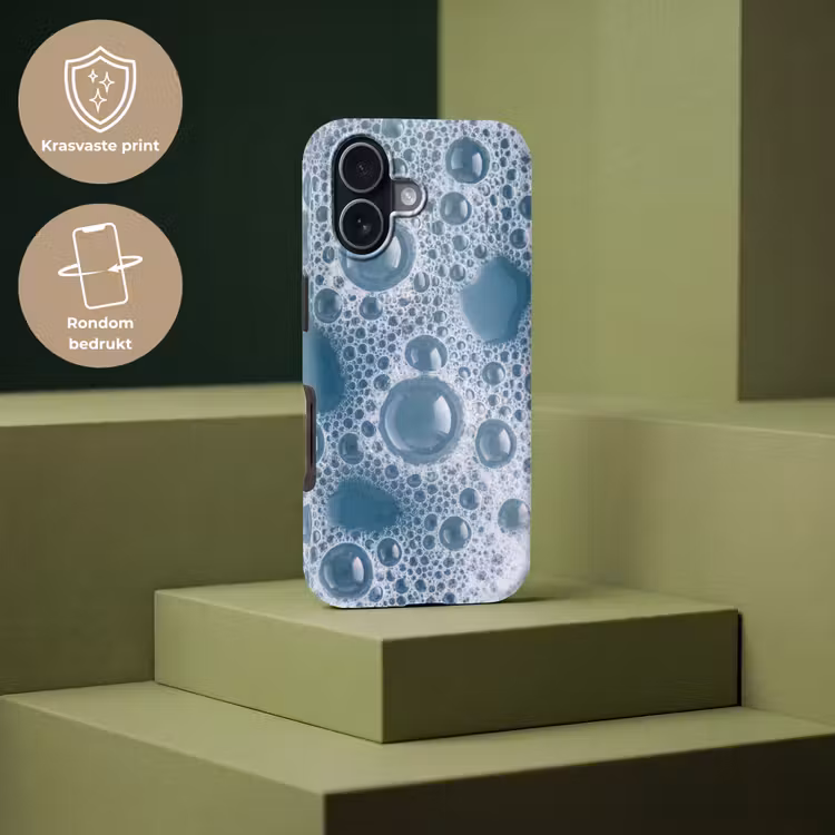 Schuim - Water - Textuur Toughcase MagSafe Apple iPhone 17 klein -USP_PrintM_NL