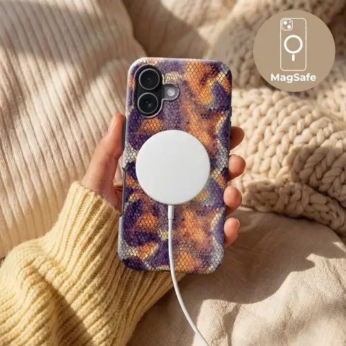Slang - Schubben - Kleurrijk Toughcase MagSafe Apple iPhone 17 klein 1017 -USP_MagsafeV