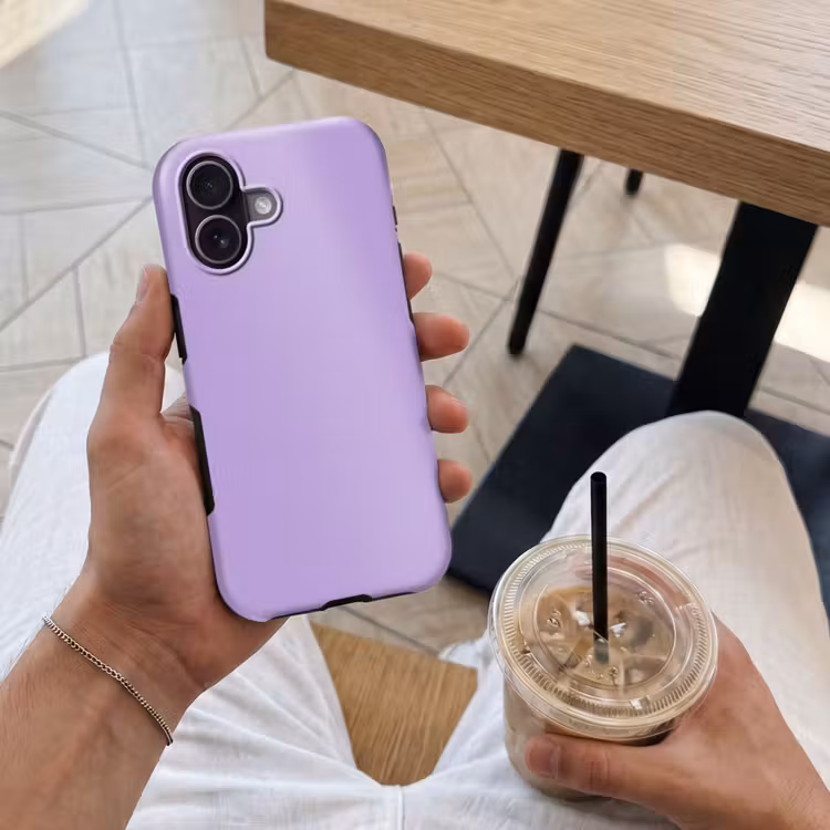 Soft - Lavender - Paars Toughcase MagSafe Apple iPhone 17 klein 1017 -Sfeer1M