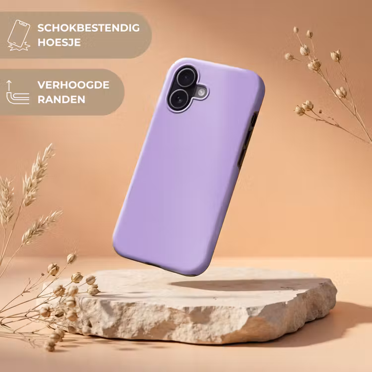 Soft - Lavender - Paars Toughcase MagSafe Apple iPhone 17 klein 1017 -USP_RandenV_NL