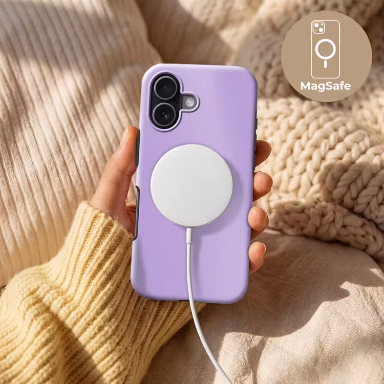 Soft - Lavender - Paars Toughcase MagSafe Apple iPhone 17 klein 1017 -USP_MagsafeV