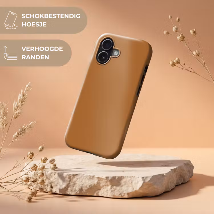 Spiced - Cinnamon - Bruin Toughcase MagSafe Apple iPhone 17 klein 1017 -USP_RandenV_NL