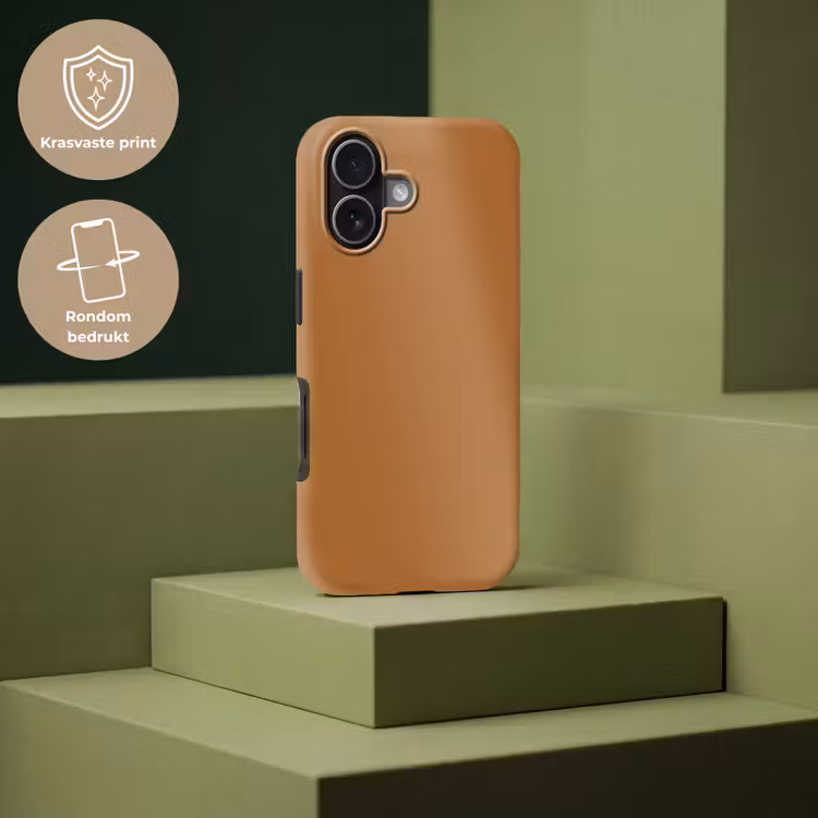 Spiced - Cinnamon - Bruin Toughcase MagSafe Apple iPhone 17 klein 1017 -USP_PrintM_NL