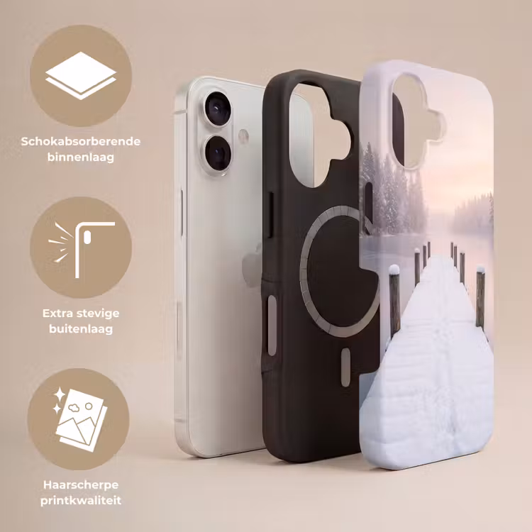 Steiger - Meer - Mist - Winter - Serene Toughcase MagSafe Apple iPhone 17 klein -USP_Lagen_NL