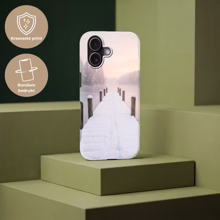 Steiger - Meer - Mist - Winter - Serene Toughcase MagSafe Apple iPhone 17 klein -USP_PrintM_NL