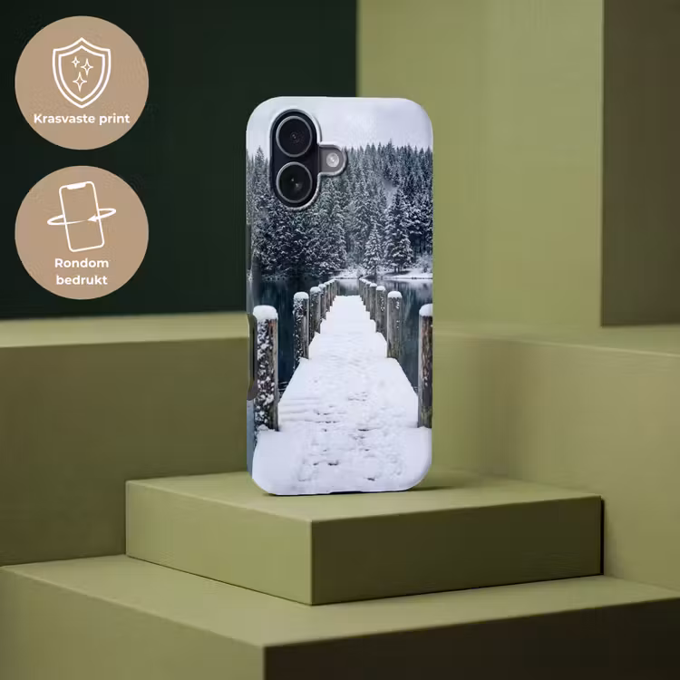 Steiger - Meer - Sneeuw - Bergen - Rustgevend Toughcase MagSafe Apple iPhone 17 klein -USP_PrintM_NL