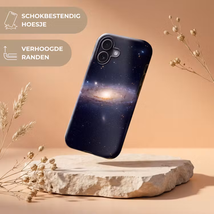 Telefoonhoesje Toughcase - Sterrenstelsel - Ruimte - Kosmos - Sterrenstelsel - Ruimte - Kosmos Toughcase MagSafe Apple iPhone 17 klein
