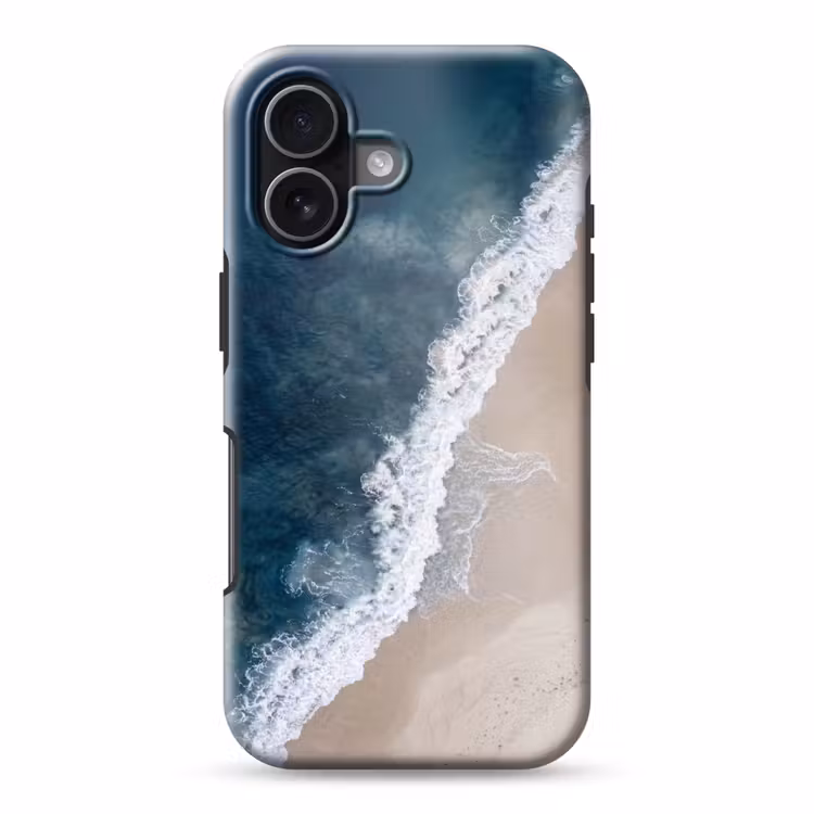 Strand - Zee - Golven Toughcase MagSafe Apple iPhone 17 klein -3d