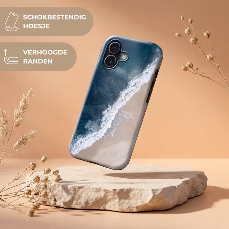 Strand - Zee - Golven Toughcase MagSafe Apple iPhone 17 klein -USP_RandenV_NL