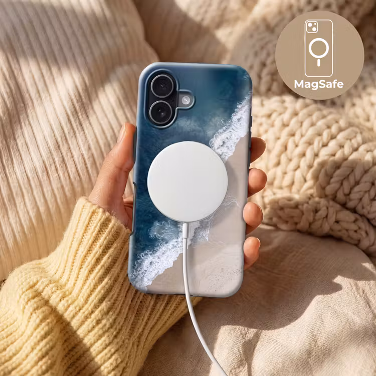 Strand - Zee - Golven Toughcase MagSafe Apple iPhone 17 klein -USP_MagsafeV