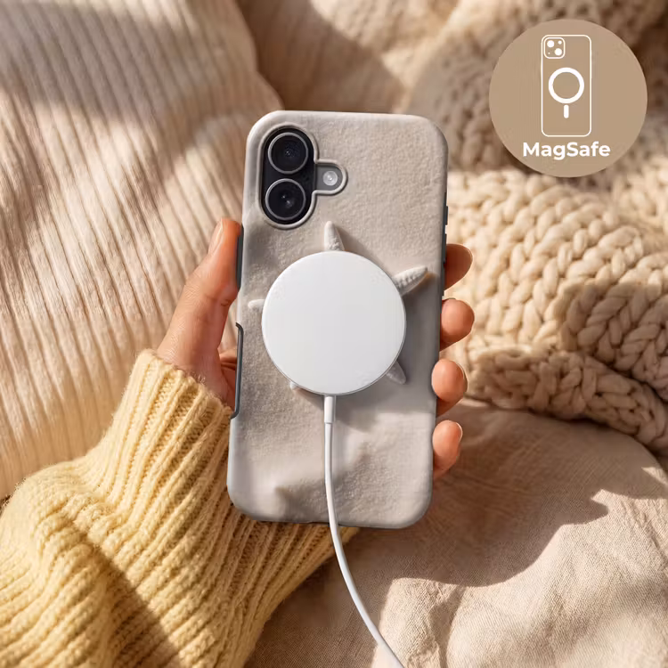 Strand - Zeester - Zand - Beige Toughcase MagSafe Apple iPhone 17 klein -USP_MagsafeV