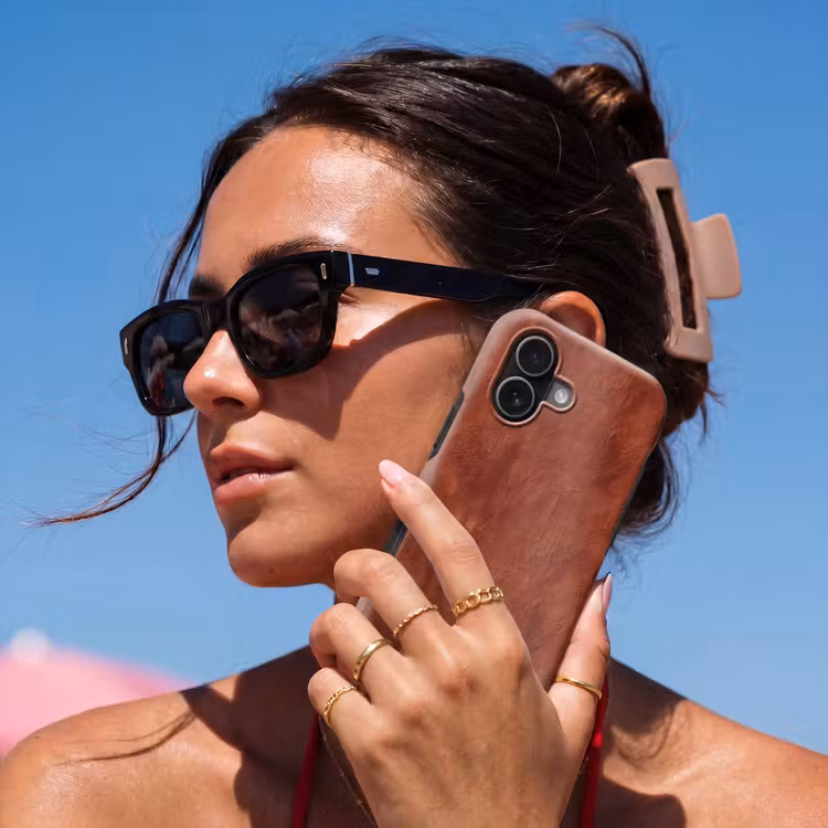 Stucwerk - Textuur - Terracotta Toughcase MagSafe Apple iPhone 17 klein 1017 -Sfeer2V
