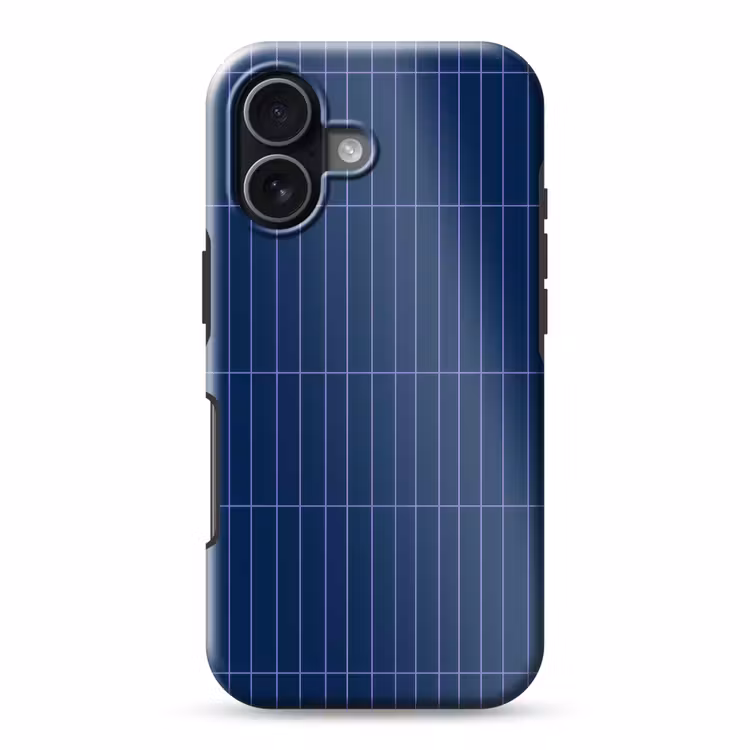 Tegels - Langwerpig - Blauw Toughcase MagSafe Apple iPhone 17 klein 1017 -3d