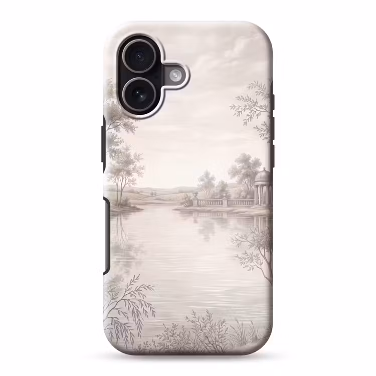 Terras - Water - Natuur - Landschap Toughcase MagSafe Apple iPhone 17 klein -3d