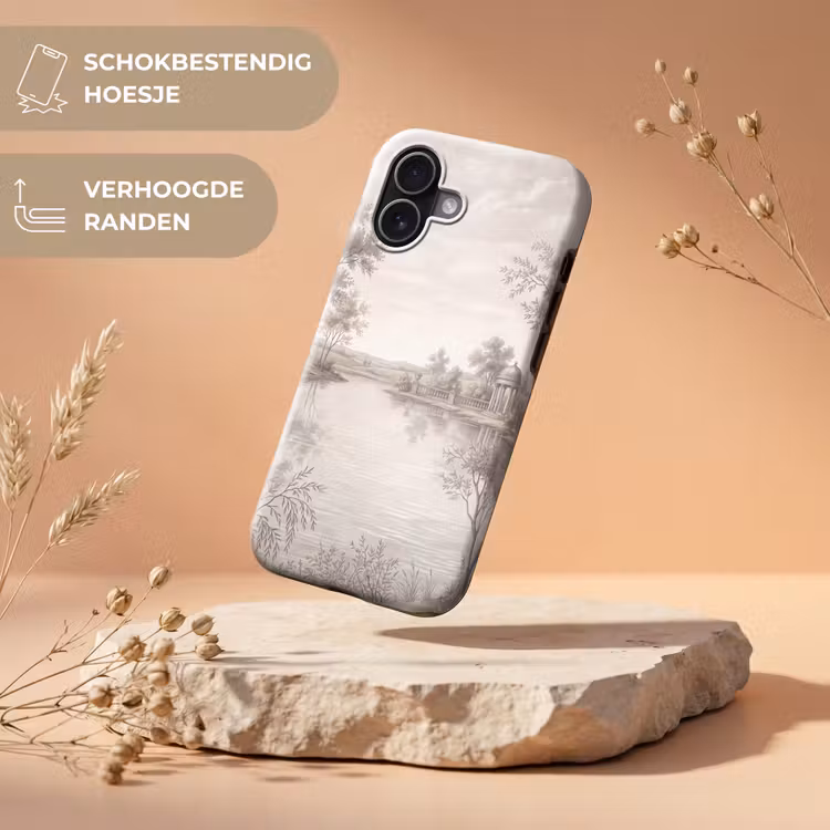 Terras - Water - Natuur - Landschap Toughcase MagSafe Apple iPhone 17 klein -USP_RandenV_NL