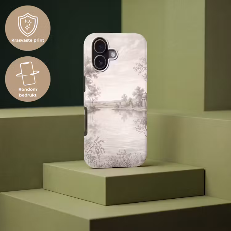 Terras - Water - Natuur - Landschap Toughcase MagSafe Apple iPhone 17 klein -USP_PrintM_NL