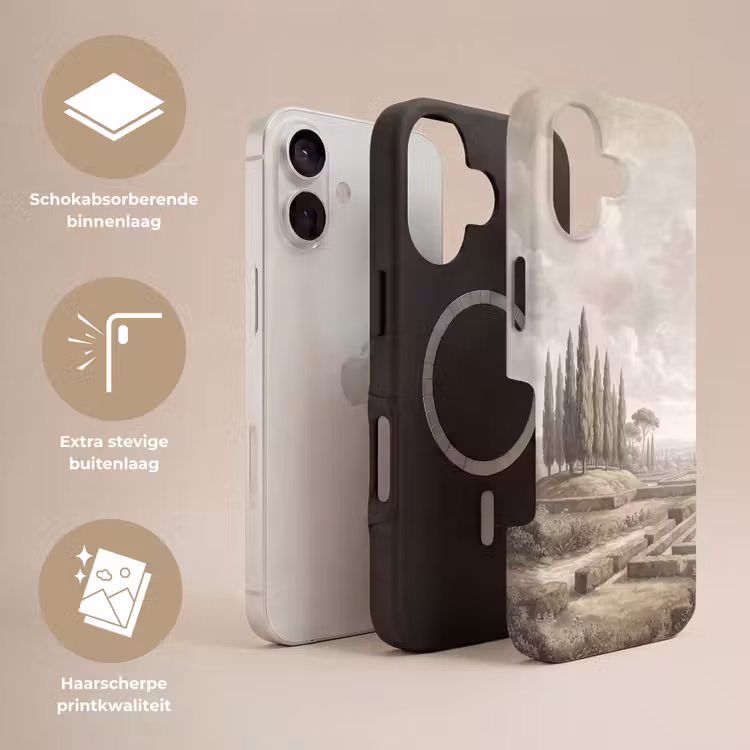 Vallei - Tuin - Natuur - Groen Toughcase MagSafe Apple iPhone 17 klein -USP_Lagen_NL