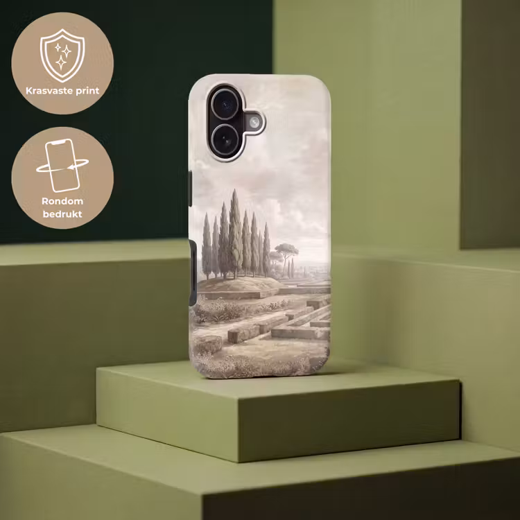 Vallei - Tuin - Natuur - Groen Toughcase MagSafe Apple iPhone 17 klein -USP_PrintM_NL