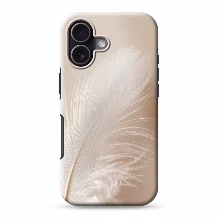 Veer - Minimalistisch - Roze Toughcase MagSafe Apple iPhone 17 klein -3d